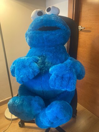 Peluche Cookie Monster y Pájaro Loco