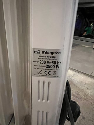 Radiador de aceite Orbegozo