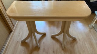 Mesa extensible madera clara