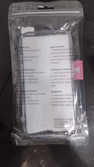 Funda Transparente iPhone 16 M.I.C