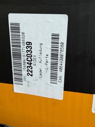 Turbo Mercedes OM642 3.0 V6 RIDEX 2234C0339