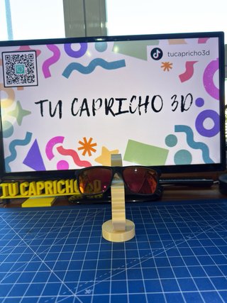 Sujetagafas diseño cabeza mujer