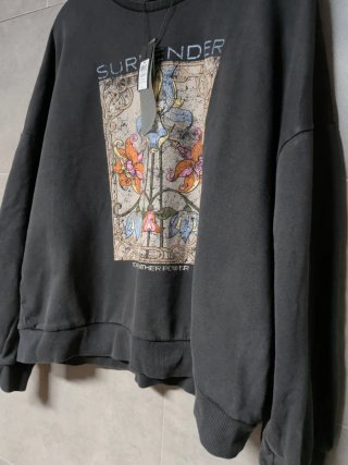 Sudadera oversize con estampado