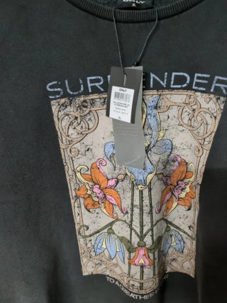 Sudadera oversize con estampado