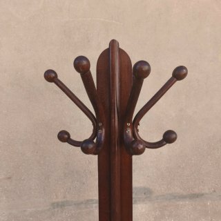 Percha de madera Art Decó años 30