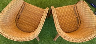 Pareja Sillones Mimbre.