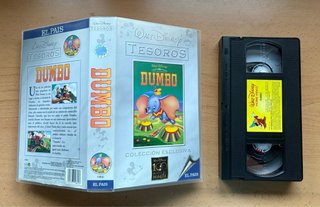 Casseta VHS Dumbo Disney Tesori