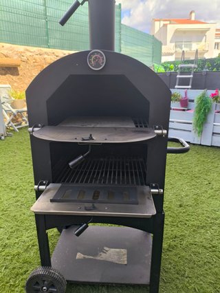 Barbacoa Horno Pizza Exterior Piedra