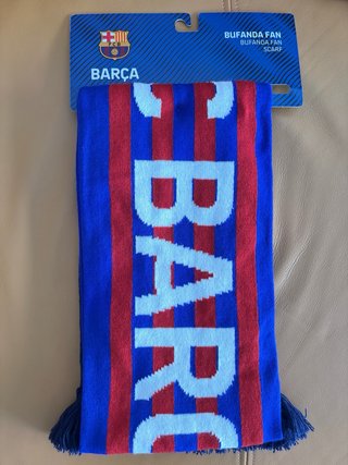 Bufanda FC Barcelona Fan Doble