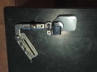 Guía/Embudo Bies articulado Máquina Coser