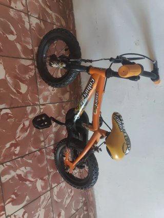 Bici infantil naranja