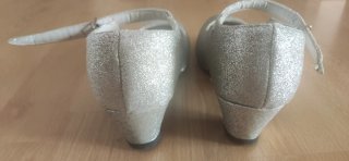 Zapatos Flamenco Niña Purpurina