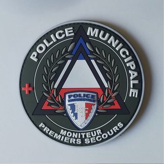 Parche Policía Municipal Francia RF