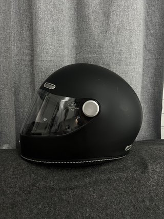 Casco Moto NZI Revival NUEVO ! Negro Mate vintage