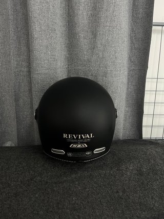Casco Moto NZI Revival NUEVO ! Negro Mate vintage
