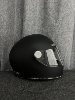 Casco Moto NZI Revival NUEVO ! Negro Mate vintage