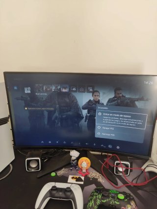 Consola PS5 Pro 2TB + 2 Mandos + Monitor
