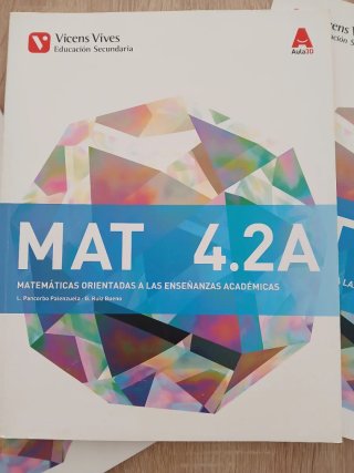 MAT 4A, Matemáticas orientadas a las enseñanzas...