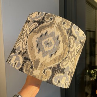 Pantallas de Lámparas Estampado Ikat