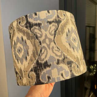 Pantallas de Lámparas Estampado Ikat