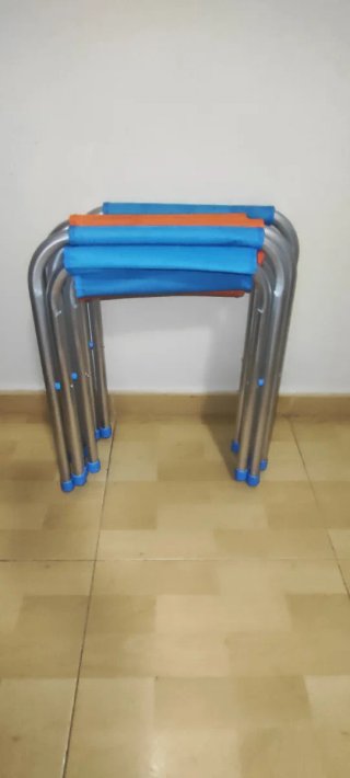 Bancos plegables 4 unidades  Crivit