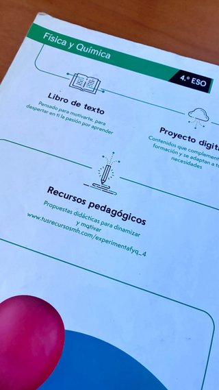 Física y química, 4o ESO