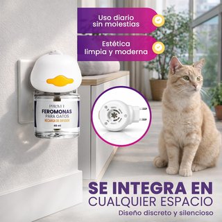 Feromonas Calmantes para Gatos – Difusor + 2 Recam