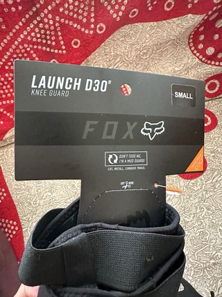 Rodilleras Fox Launch D30 Talla S NUEVAS