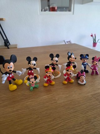 Muñecos Mickey y Minnie