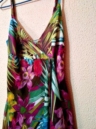 Precioso vestido de Corte Inglés estampado floral