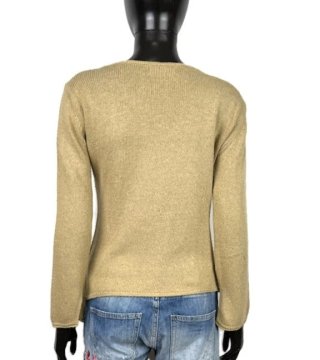 Maglione Polo Ralph Lauren Donna M Beige Cotone