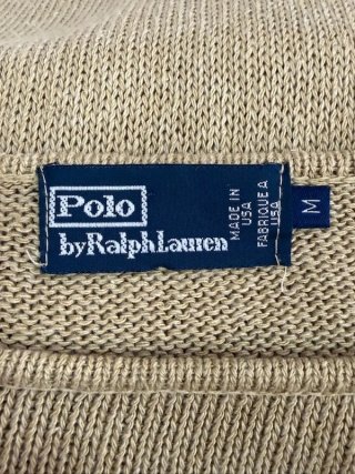 Maglione Polo Ralph Lauren Donna M Beige Cotone
