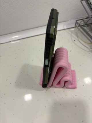Soporte móvil 3D rosa