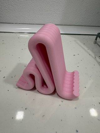Soporte móvil 3D rosa
