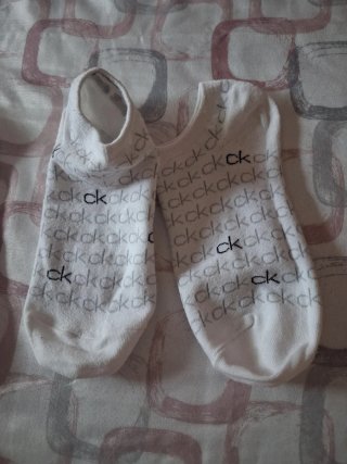 Calcetines Calvin Klein CK Blancos Talla 35-38