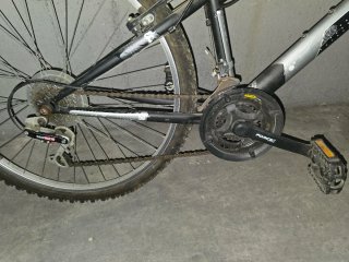 Bicicleta negra