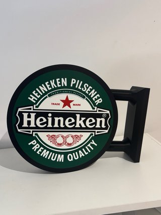 Placa Decorativa Heineken Pilsener
