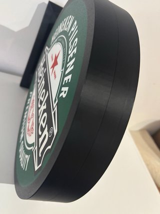 Placa Decorativa Heineken Pilsener