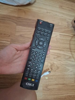 Televisión OKI Negra
