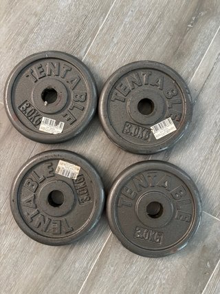 4 Discos de Pesas 3kg