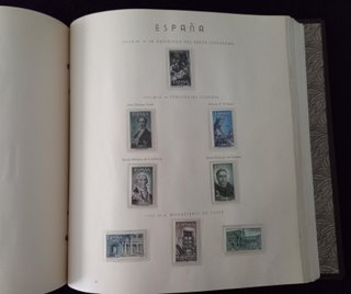 ÁLBUM SELLOS ESPAÑA II CENTENARIO 1951-1976