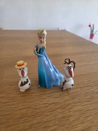 Muñecos Frozen Elsa y Olaf