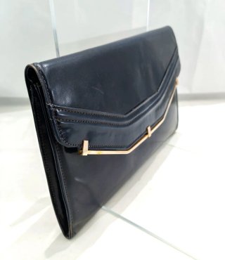 Pochette vintage anni '80 nera
