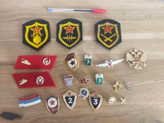 Insignias URSS Rusia