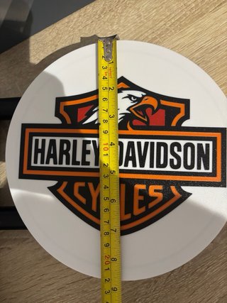 Placa Decorativa Harley-Davidson Cycles