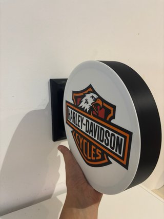 Placa Decorativa Harley-Davidson Cycles