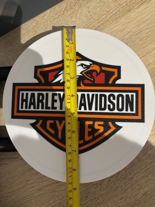 Placa Decorativa Harley-Davidson Cycles