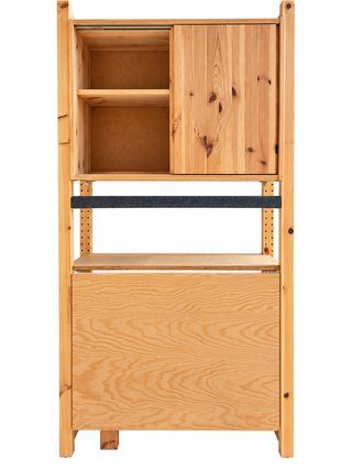 Estantería IKEA IVAR con mesa abatible