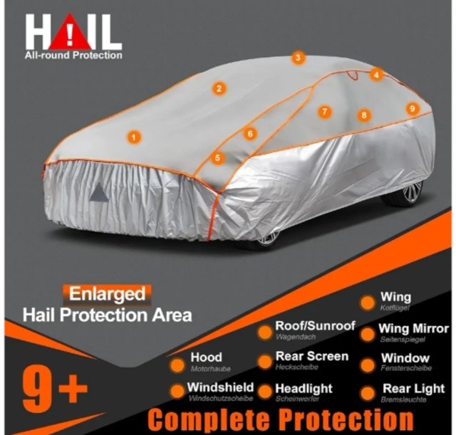 Funda Coche Antigranizo Kayme Exterior - foto 3