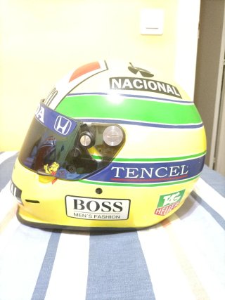Casco Senna Karting Snell talla L